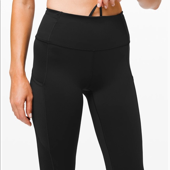 Fast and free high rise crop black 4 reflective - Picture 4 of 6